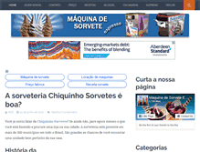 Tablet Screenshot of maquinadesorveteexpresso.com